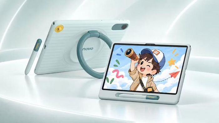 Nhắm đến người dùng nhỏ tuổi, Lenovo tích hợp sẵn nền tảng học tập thông minh Tianjiao Academy.
