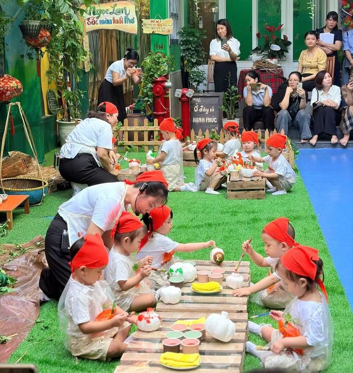 Hoạt động nhằm góp phần bảo đảm chất lượng chăm sóc, giáo dục trẻ mầm non.
