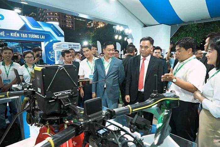Ông Nguyễn Lộc Hà tham quan GRECO 2026. (Nguồn: BTC)