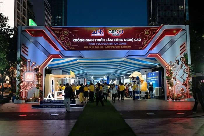 GRECO 2026 rộng khoảng 11.000 m², quy tụ gần nhiều tổ chức, doanh nghiệp trong và ngoài nước. (Nguồn: BTC)