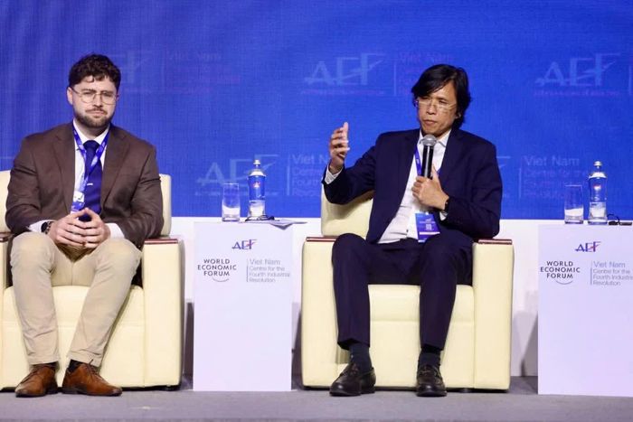 PGS. TS. Nguyễn Anh Thi, Tổng Giám đốc Công ty TNHH Citares; Chuyên gia Trung tâm Cách mạng công nghiệp lần thứ 4 tại TP. Hồ Chí Minh (HCMC C4IR). (Ảnh: Hùng Triều)