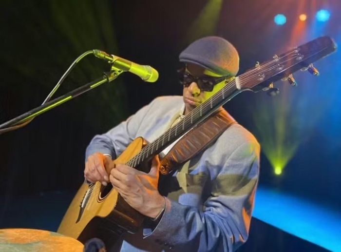 Nghệ sĩ guitar kiêm ca sĩ Raul Mi'Don đến từ Hoa Kỳ là một trong những tên tuổi quốc tế nổi bật dự kiến tham dự Vietnam Jazz Heritage Festival 2026. Ảnh: TL