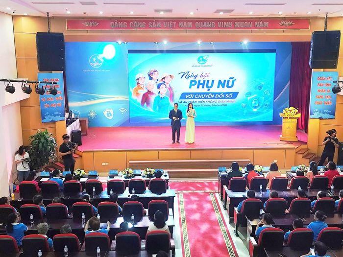 Sự kiện truyền thông “Ngày hội Phụ nữ với chuyển đổi số và an toàn trên không gian mạng” ngày 27/10/2026 (Ảnh PV)