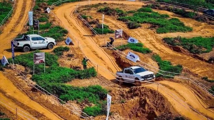 Các mẫu xe Ford đã từng góp mặt trong nhiều mùa giải PVOIL VOC.