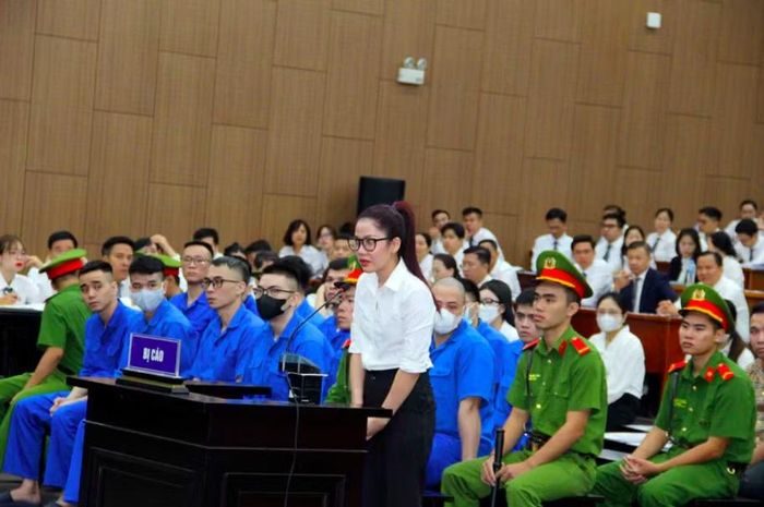 Bị cáo Nguyễn Thanh Tâm tại tòa.