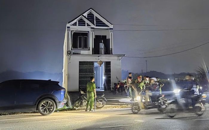 Cảnh sát vây bắt hai đối tượng.