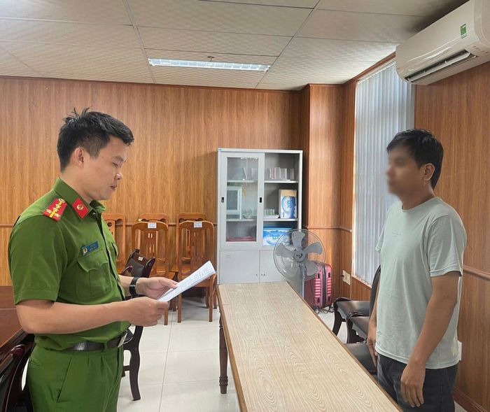 Đà Nẵng khởi tố, bắt tạm giam đối tượng chiếm đoạt tài sản hơn 4,7 tỷ đồng. (Ảnh: CA)