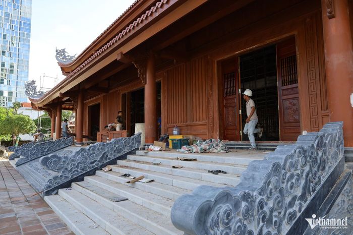 Đền thờ danh tướng Nguyễn Tri Phương, các nghĩa sĩ và Anh hùng liệt sĩ TP Đà Nẵng đang được hoàn thiện.