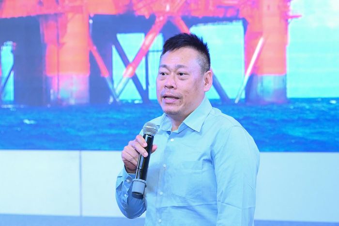 TS. Nguyễn Hữu Lương nêu ý kiến tại hội thảo. Ảnh: BTC