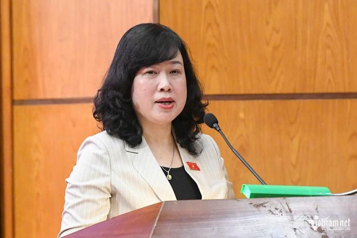 Bộ trưởng Y tế Đào Hồng Lan. Ảnh: Thạch Thảo