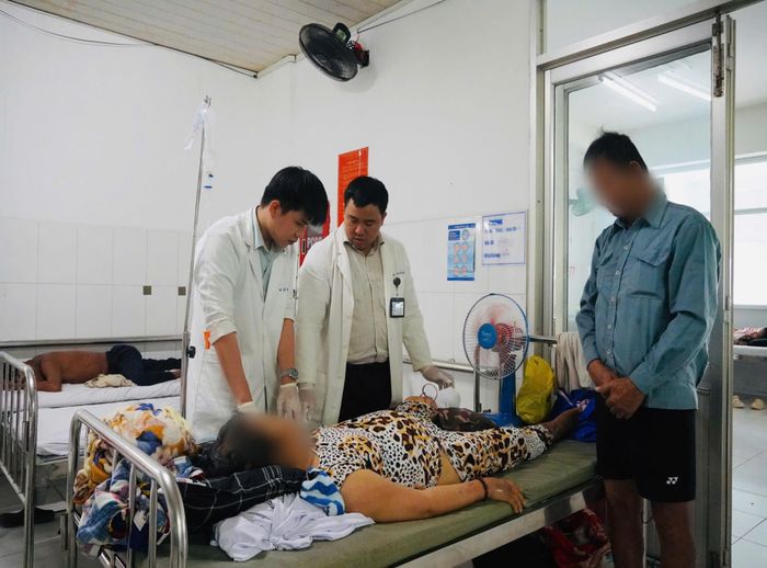 Bệnh nhân được cứu chữa từ quỹ Đinh Văn Nơi. Ảnh: Hoàng Dung