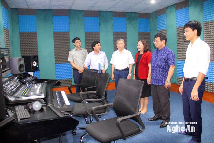 NTV khánh thành Studio Sao Mai - Phòng thu âm chuyên nghiệp chất lượng cao năm 2019.