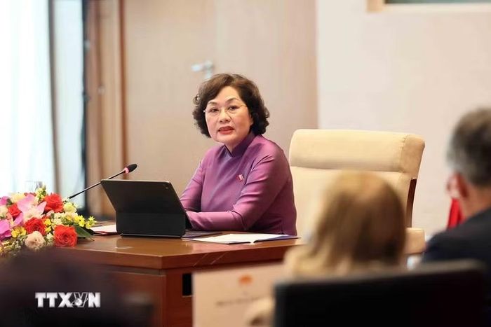 Phó Chủ tịch Quốc hội Nguyễn Thị Hồng. (Ảnh: An Đăng/TTXVN)