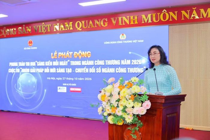 Thứ trưởng Bộ Công Thương đề nghị các cơ quan, đơn vị chủ động tham gia bằng những sáng kiến, giải pháp cụ thể, góp phần tạo động lực đổi mới từ mỗi cá nhân, mỗi đơn vị. (Ảnh: PV/Vietnam+)