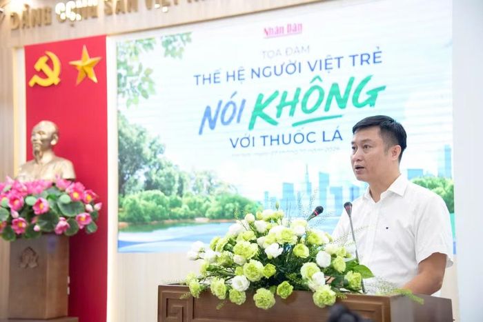 Ông Nguyễn Hoàng Nhật - Phó Trưởng Ban Nhân Dân điện tử, Báo Nhân Dân. (Ảnh: PV/Vietnam+)