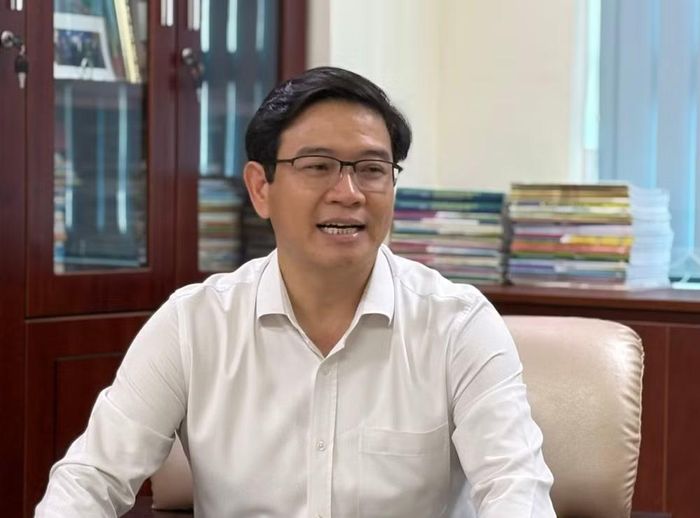 Ông Thái Văn Tài, Vụ trưởng Vụ Giáo dục Trung học, Bộ Giáo dục và Đào tạo. (Ảnh: Phạm Mai/Vietnam+)