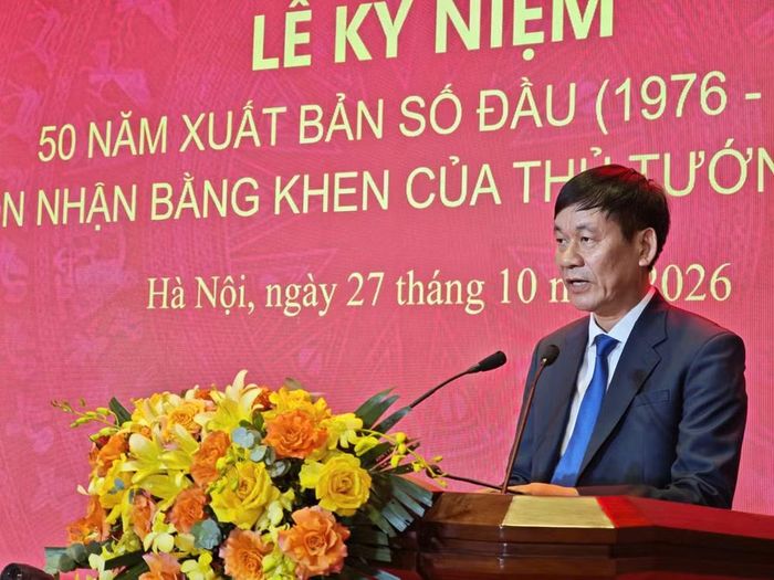 Tổng Biên tập Tạp chí Lý luận chính trị, Phó Giáo sư-Tiến sỹ Nguyễn Thắng Lợi. (Ảnh: Nam Sương/TTXVN)
