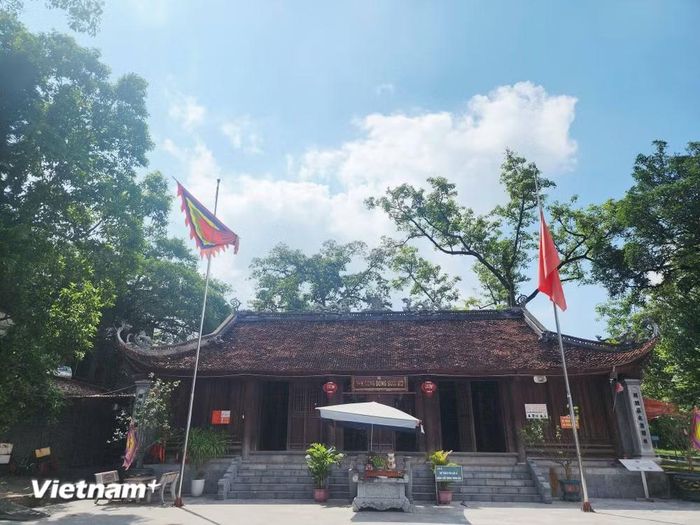 Đền Suối Mỡ. (Ảnh: Vietnam+)