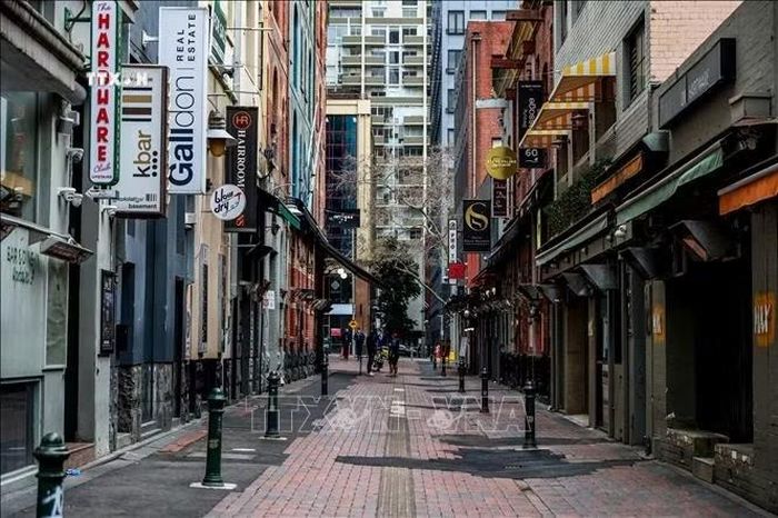 Thành phố Melbourne, bang Victoria, Australia. Ảnh tư liệu: AFP/TTXVN