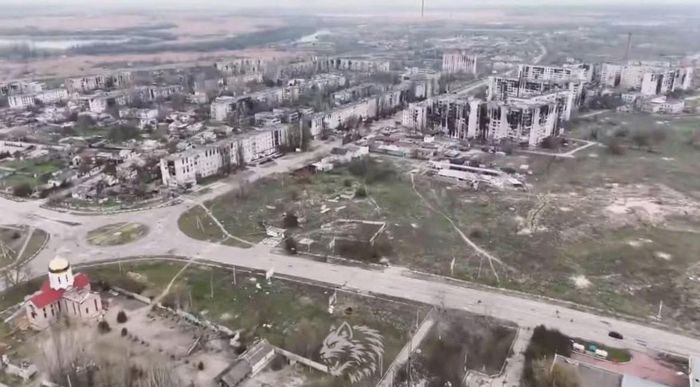 Một góc Oleshky. Ảnh: Andrii Sybiha/Facebook