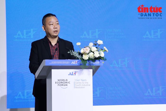 TS. Bùi Bá Nghiêm, chuyên viên cao cấp Cục Xuất nhập khẩu (Bộ Công Thương), chia sẻ tại diễn đàn.
