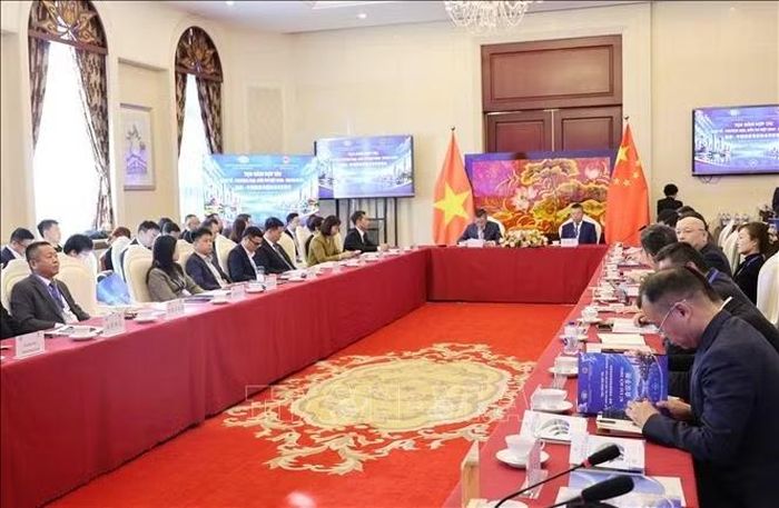 Toàn cảnh buổi tọa đàm. Ảnh: Công Tuyên/PV TTXVN tại Trung Quốc