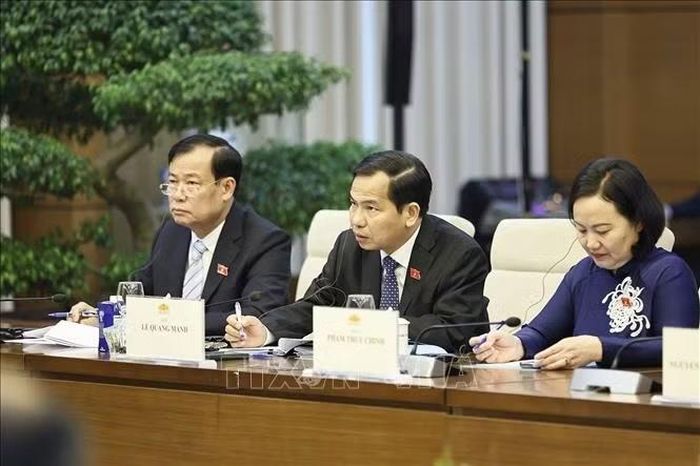 Đại biểu dự cuộc tiếp. Ảnh: Doãn Tấn/TTXVN