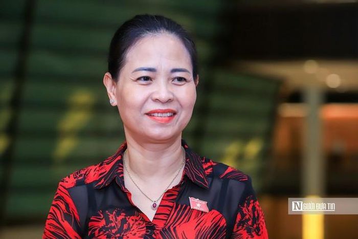 ĐBQH Nguyễn Thị Thu Dung (Ảnh: Hữu Thắng).