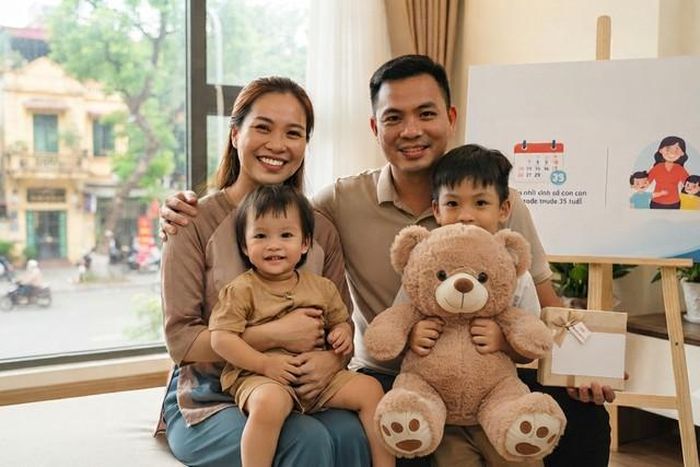 Hỗ trợ 4 triệu đồng cho phụ nữ sinh 2 con trước 35 tuổi.