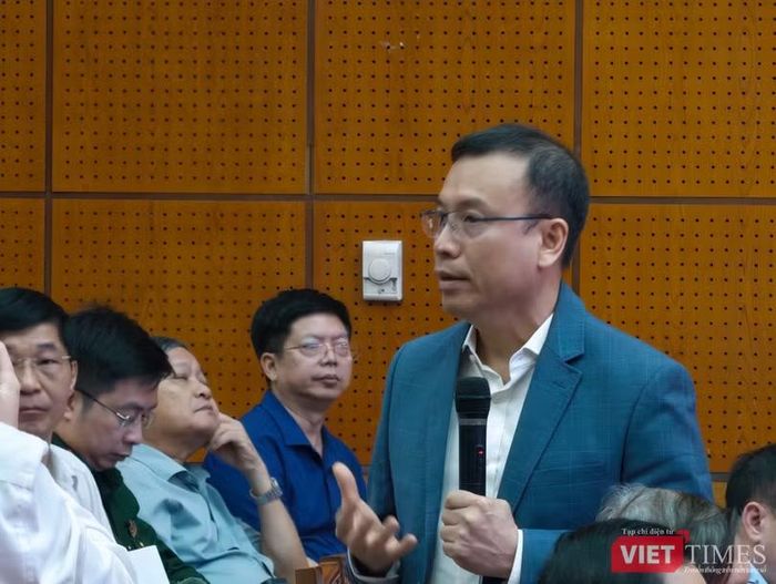 GS.TS Nguyễn Hoàng Định. Ảnh: Thanh Hằng.