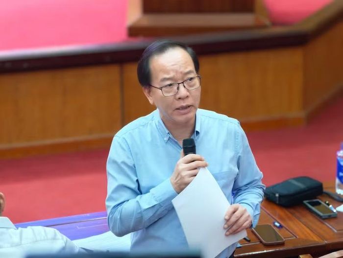 GS.TS Trần Minh Điển. Ảnh: Minh Nhiên.