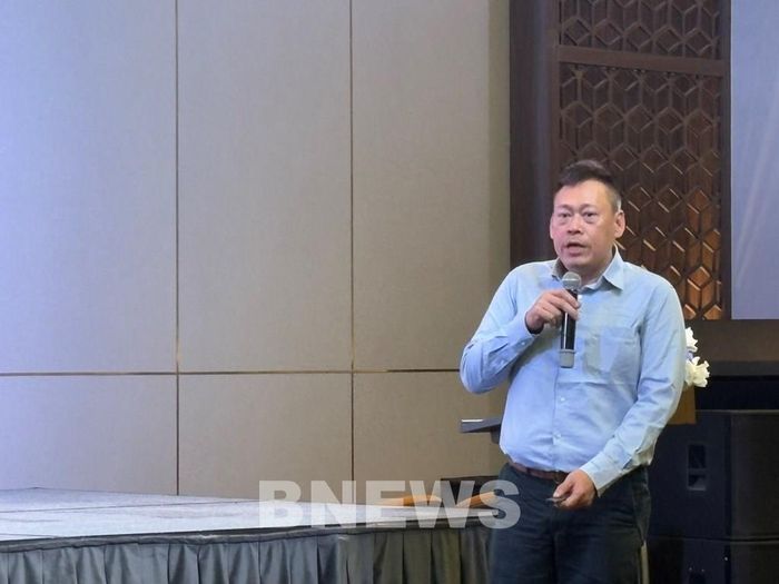 Tiến sĩ Nguyễn Hữu Lương, chuyên gia Viện Dầu khí Việt Nam (VPI) đề xuất thí điểm dự án CCS tại Việt Nam trong giai đoạn 2027-2030. Ảnh: Anh Nguyễn/Bnews/vnanet.vn