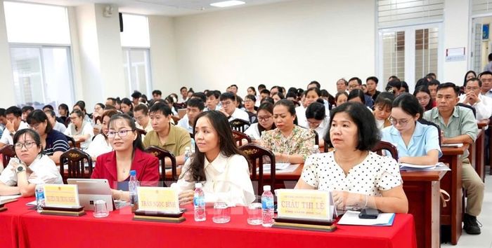 Các đại biểu tại buổi tập huấn. Ảnh: Thanh Bình -TTXVN