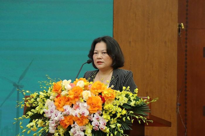 Bà Nguyễn Thị Thu Huyền, đại diện Viện Năng lượng (Bộ Công Thương). Ảnh: Bnews/vnanet.vn