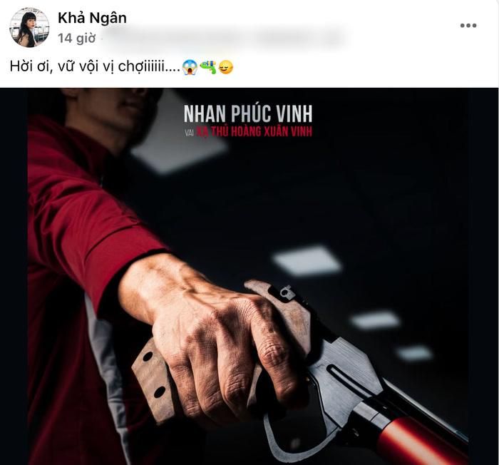 Khả Ngân ủng hộ dự án mới của chồng.