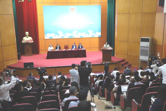 Toàn cảnh buổi họp báo