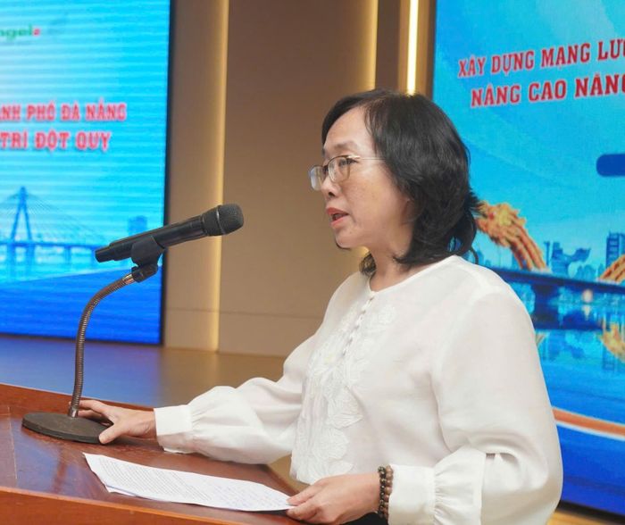BSCKII Trần Thanh Thủy, Giám đốc Sở Y tế phát biểu tại hội thảo. Ảnh: BVĐN
