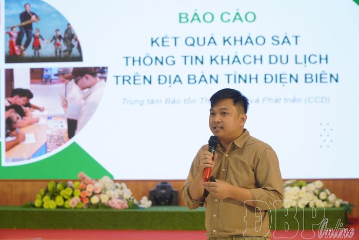 Đơn vị tư vấn trình bày báo cáo khảo sát.