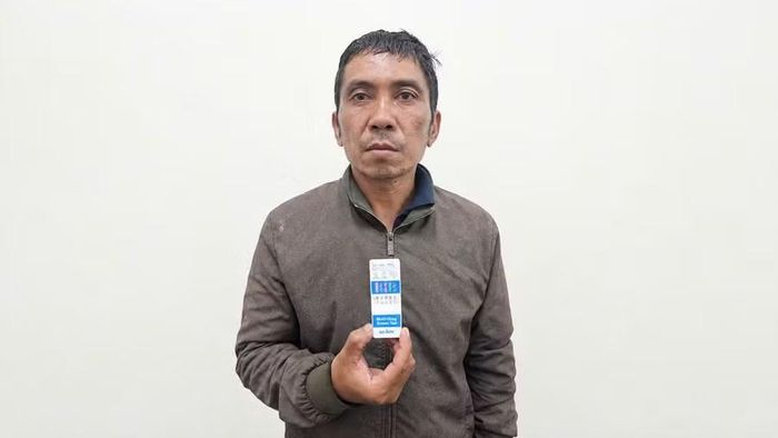 Đối tượng Hùng đã bị tạm giữ hình sự. Ảnh: ĐVCC