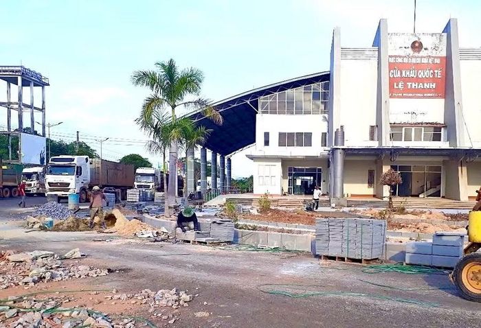  Cải tạo hạ tầng khu liên hợp Cửa khẩu quốc tế Lệ Thanh. Ảnh: Hà Duy 