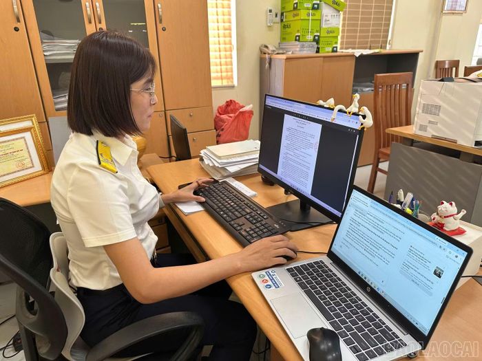 Ngành thuế đẩy mạnh ứng dụng công nghệ thông tin vào công tác quản lý thuế.