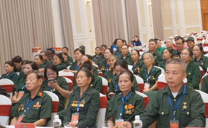 Các đại biểu chính thức của Đại hội đại biểu Hội Cựu thanh niên xung phong tỉnh Lào Cai lần thứ I, nhiệm kỳ 2026 - 2031.