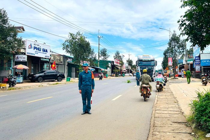 Phương châm “4 tại chỗ” được phát huy hiệu quả khi lực lượng tại cơ sở chủ động nắm tình hình, tham mưu phương án, tổ chức lực lượng và phối hợp xử lý ngay từ đầu