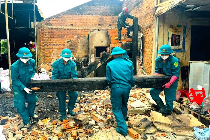 Ban CHQS xã giữ vai trò quan trọng trong tham mưu, huy động lực lượng và trực tiếp thực hiện nhiệm vụ ứng phó tại hiện trường