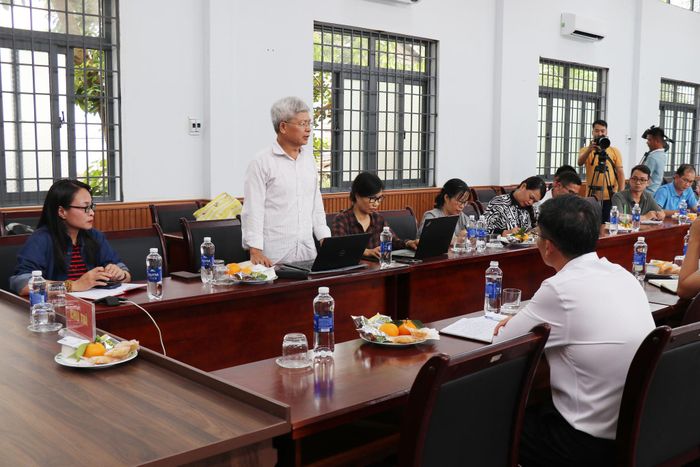 Cán bộ, công chức, viên chức các xã, phường trong vùng CVĐCTC Đắk Nông được chia sẻ kinh nghiệm quản lý, bảo tồn di sản