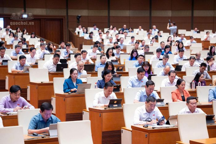Các đại biểu tham dự phiên thảo luận. (Ảnh: Quốc hội)