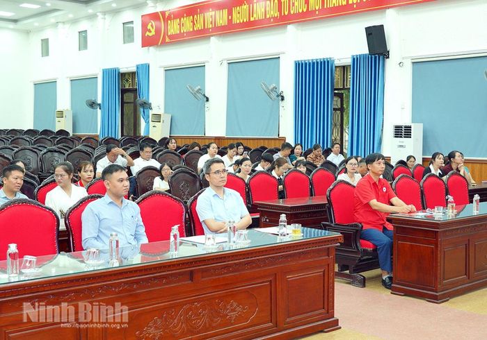 Quang cảnh lớp tập huấn.