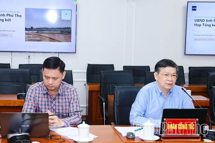 Đại diện ADB phát biểu tại buổi làm việc.