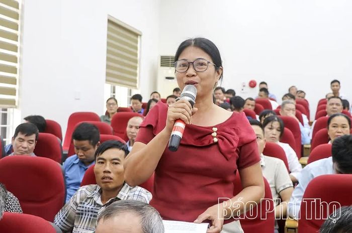 Tại diễn đàn có nhiều ý kiến tâm huyết, tập trung vào những vấn đề thiết thực từ cơ sở.