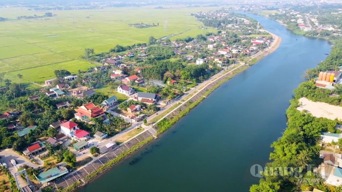 Xã Cam Lộ là 1 trong 10 xã dự kiến đạt chuẩn nông thôn mới trong năm 2026 - Ảnh: N.L.M
